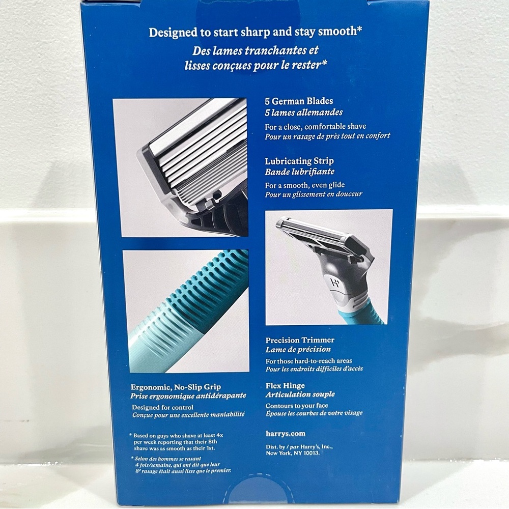 🔵3/$25 NEW Harry’s 5 Blade Razor - Picture 2 of 2